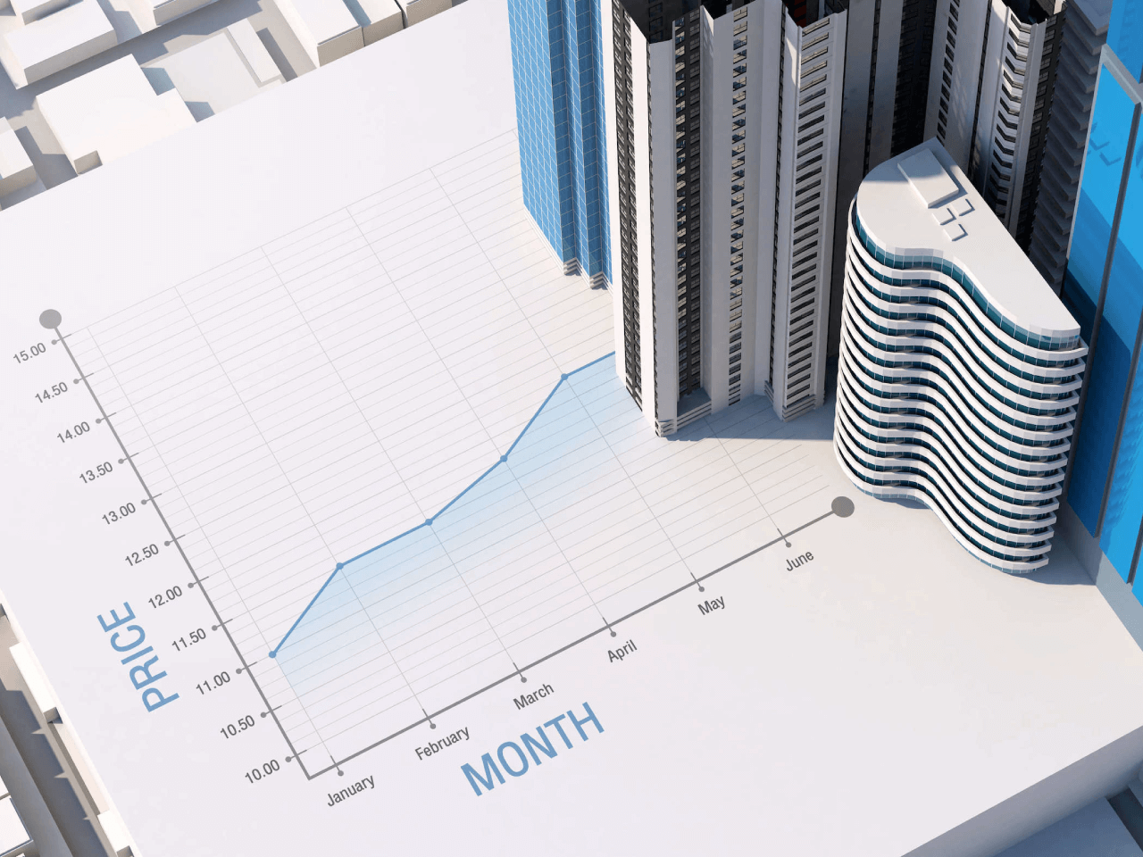 現代化的商業辦公空間內部，展示專業的租賃服務環境，包含開放式辦公區域和會議室